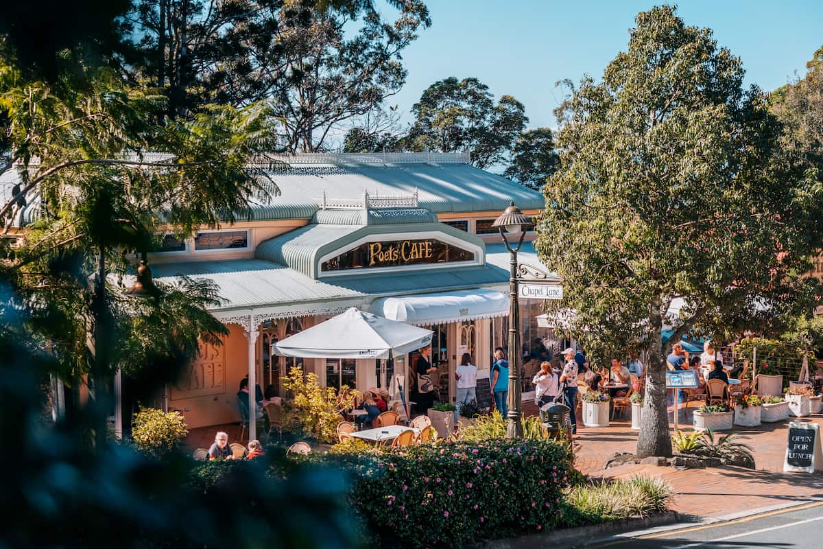 Montville Village hinterland