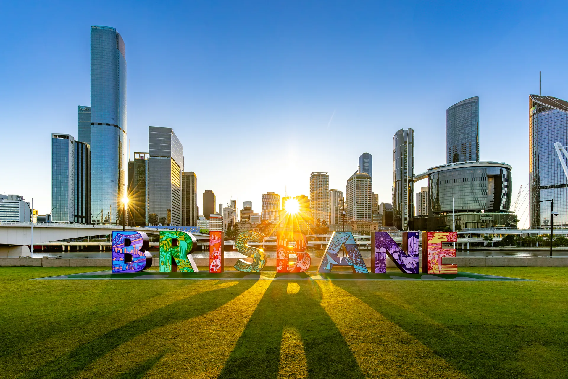 Brisbane Sign at South Bank - a must-see stop when asking is Brisbane worth visiting